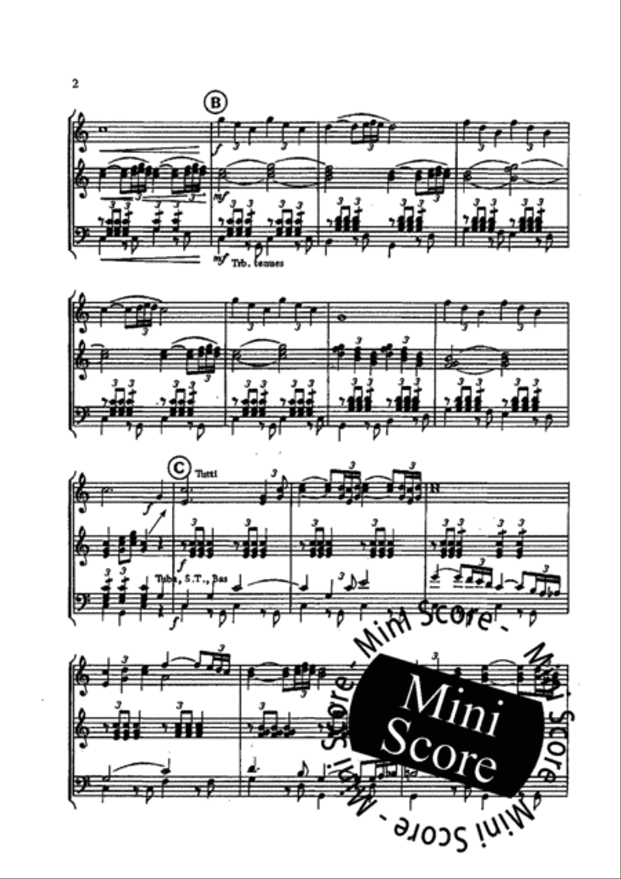 Il Silenzio Concert Band scores gallery preview page 6