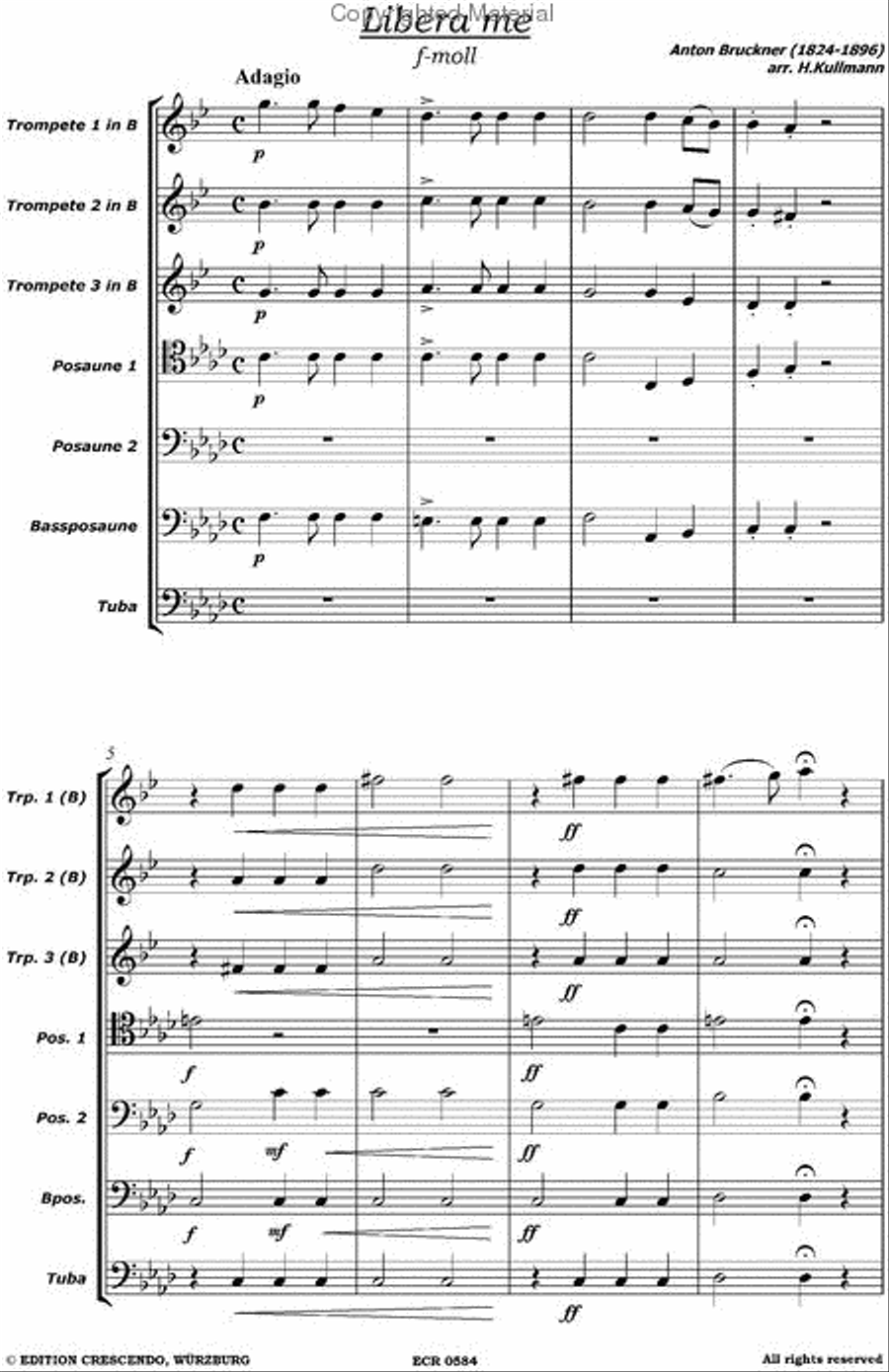 Libera Me Chamber Music scores gallery preview page 2
