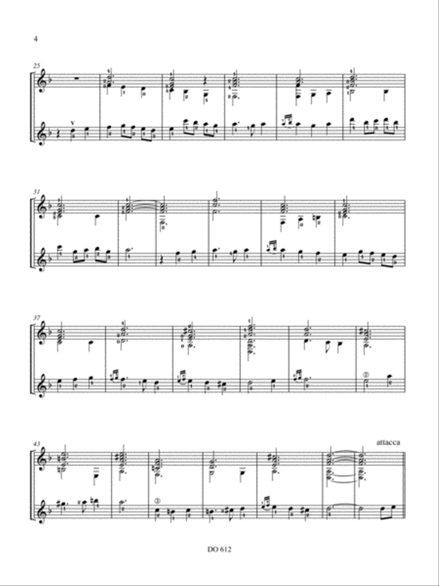 Espanoleta y Canarios Classical Guitar scores gallery preview page 4