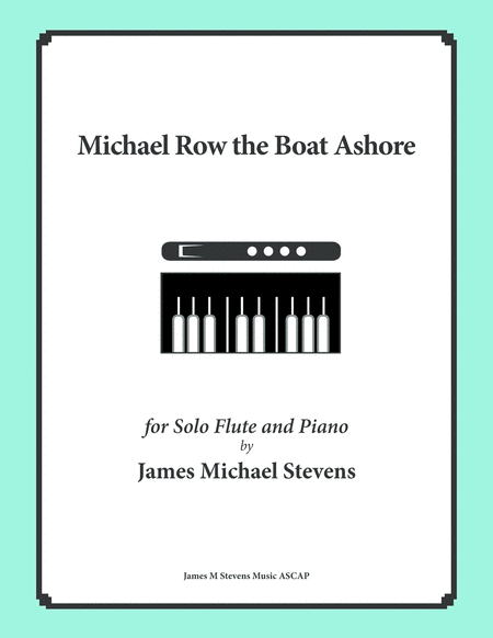 Michael Row the Boat Ashore - Flute & Piano image number null