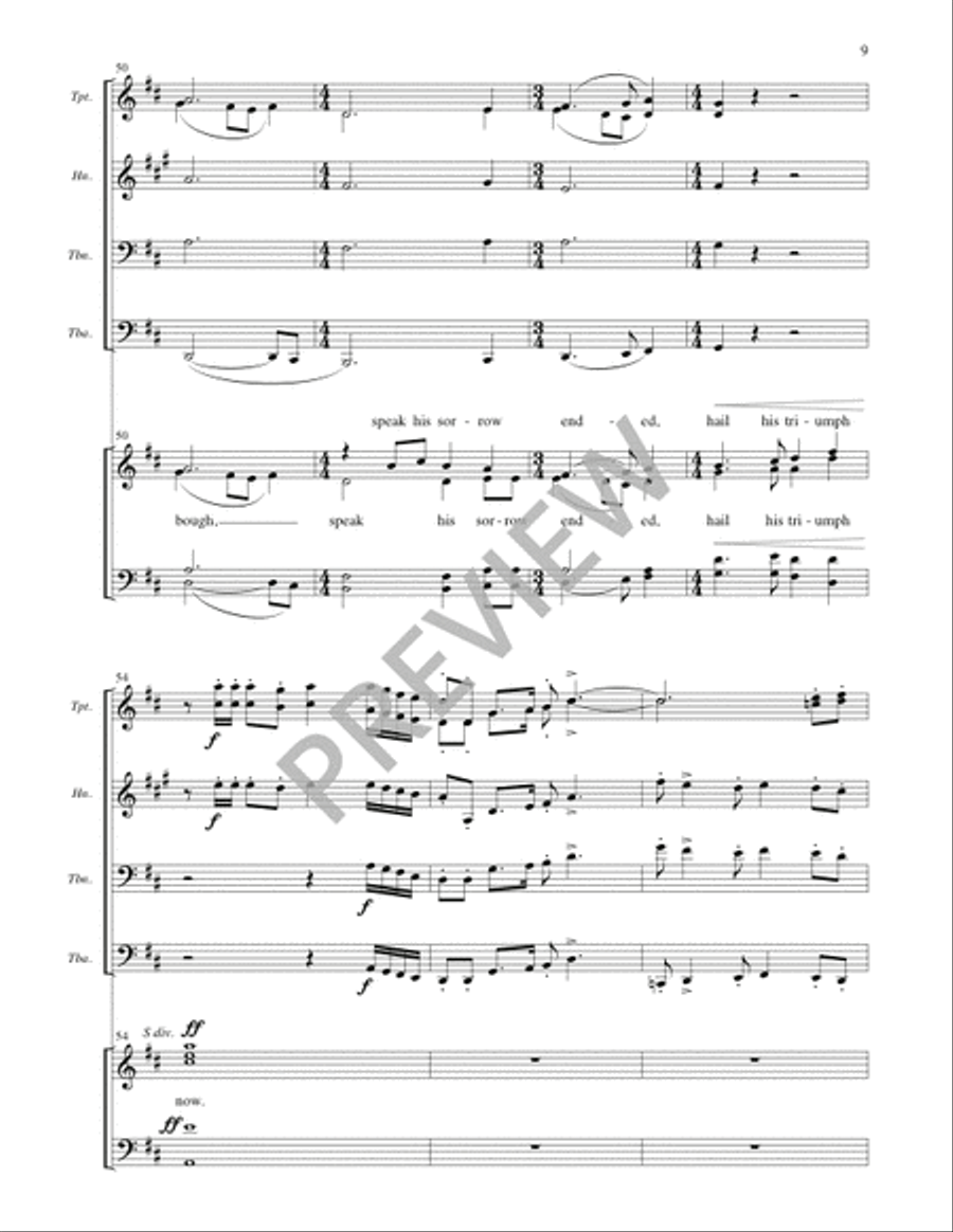 Welcome, Happy Morning! - Full Score and Parts Divisi scores gallery preview page 10