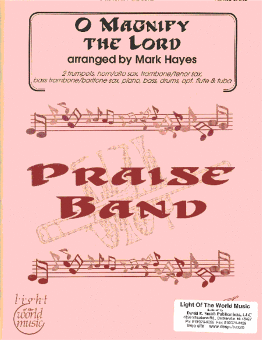 O Magnify The Lord Praise Band scores gallery preview page 1