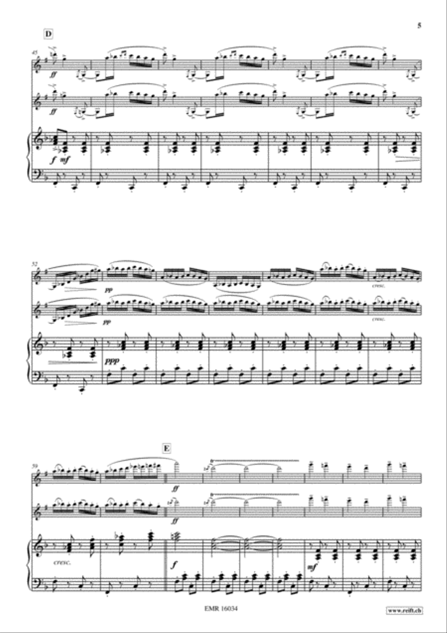 Ciocarlia Clarinet Solo scores gallery preview page 6