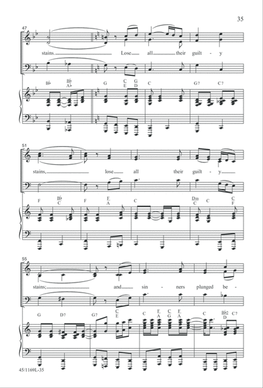 Simply Southern Gospel 3-Part scores gallery preview page 35