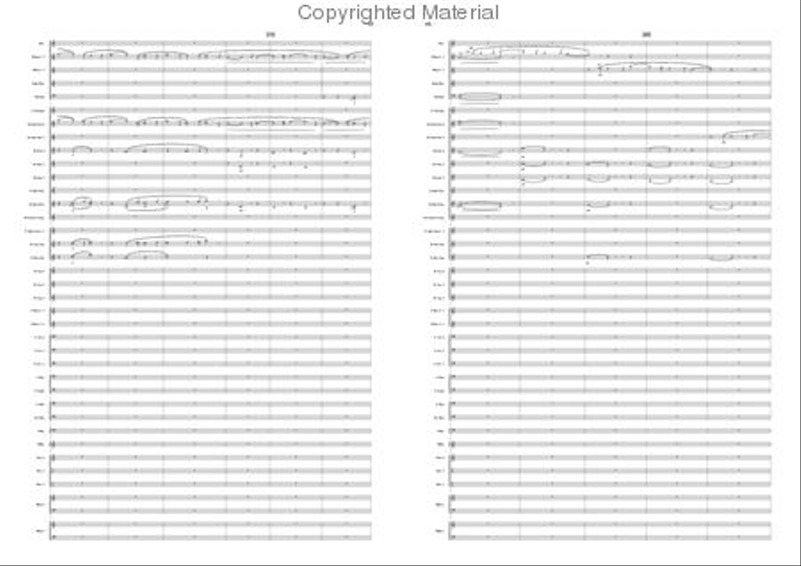 Variations on a Pentatonic Theme Concert Band scores gallery preview page 23