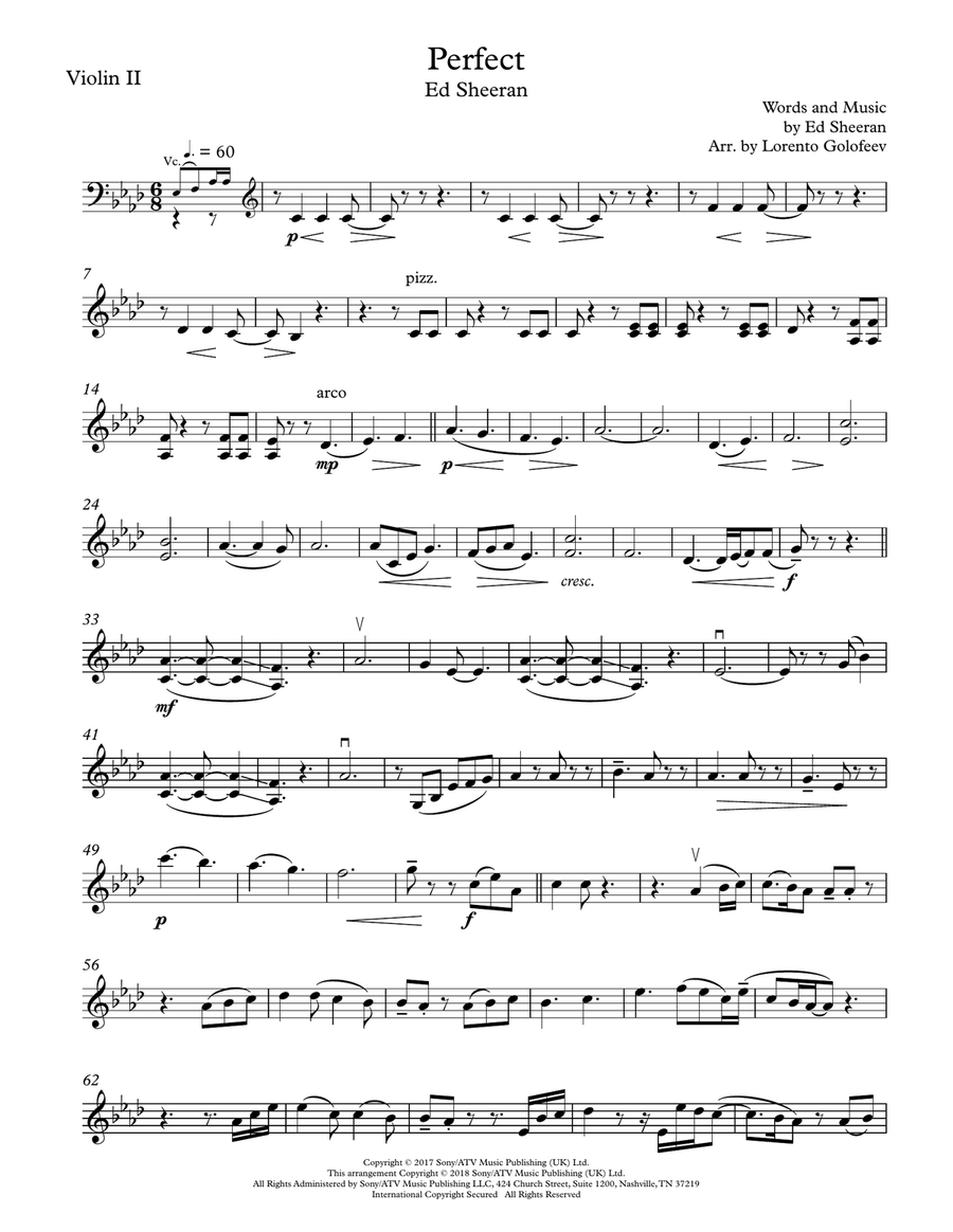 Perfect String Quartet scores gallery preview page 3