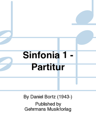 Sinfonia 1 - Partitur