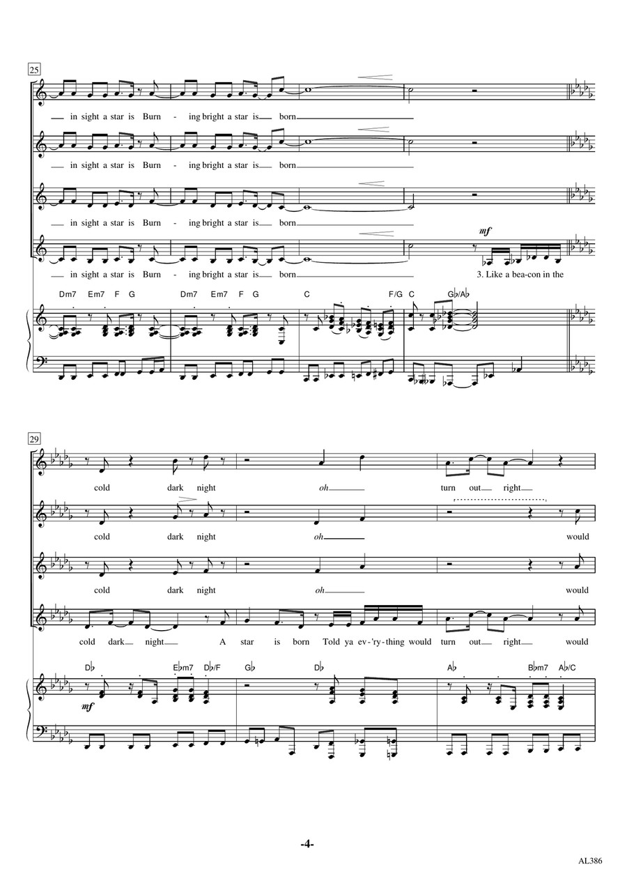 A Star Is Born SSAA scores gallery preview page 4