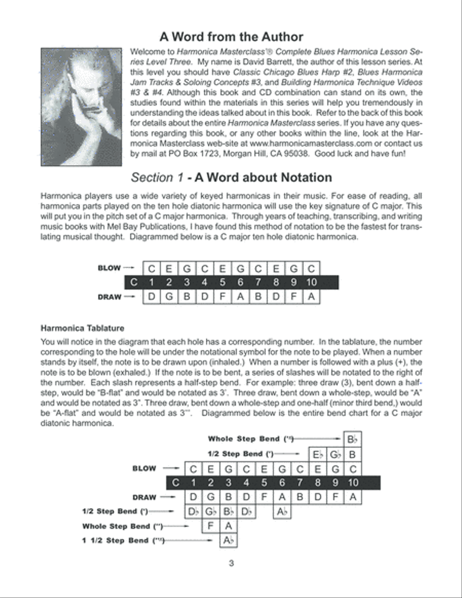 Scales, Patterns, & Bending Exercises #2 Harmonica scores gallery preview page 4