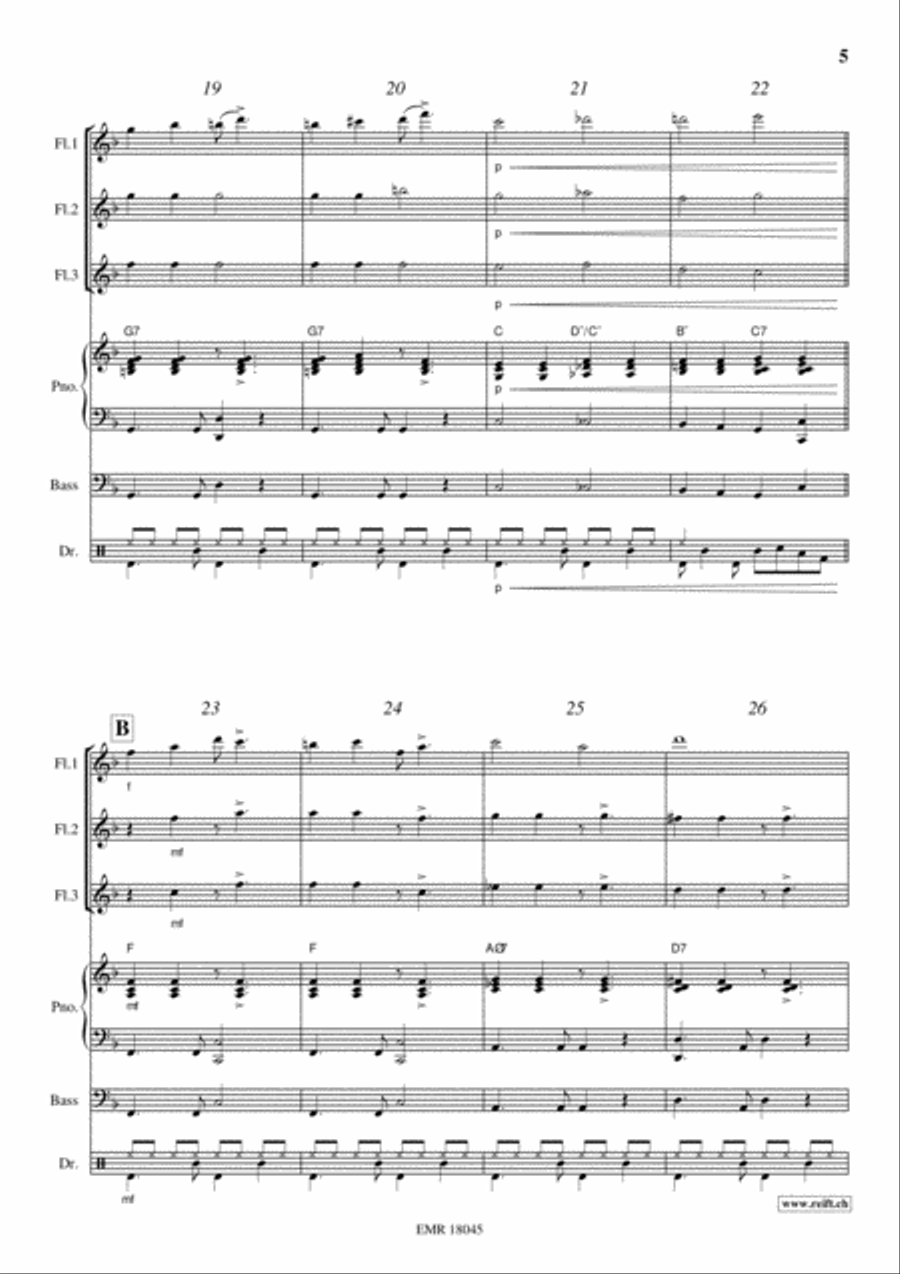 Latino Flute scores gallery preview page 5