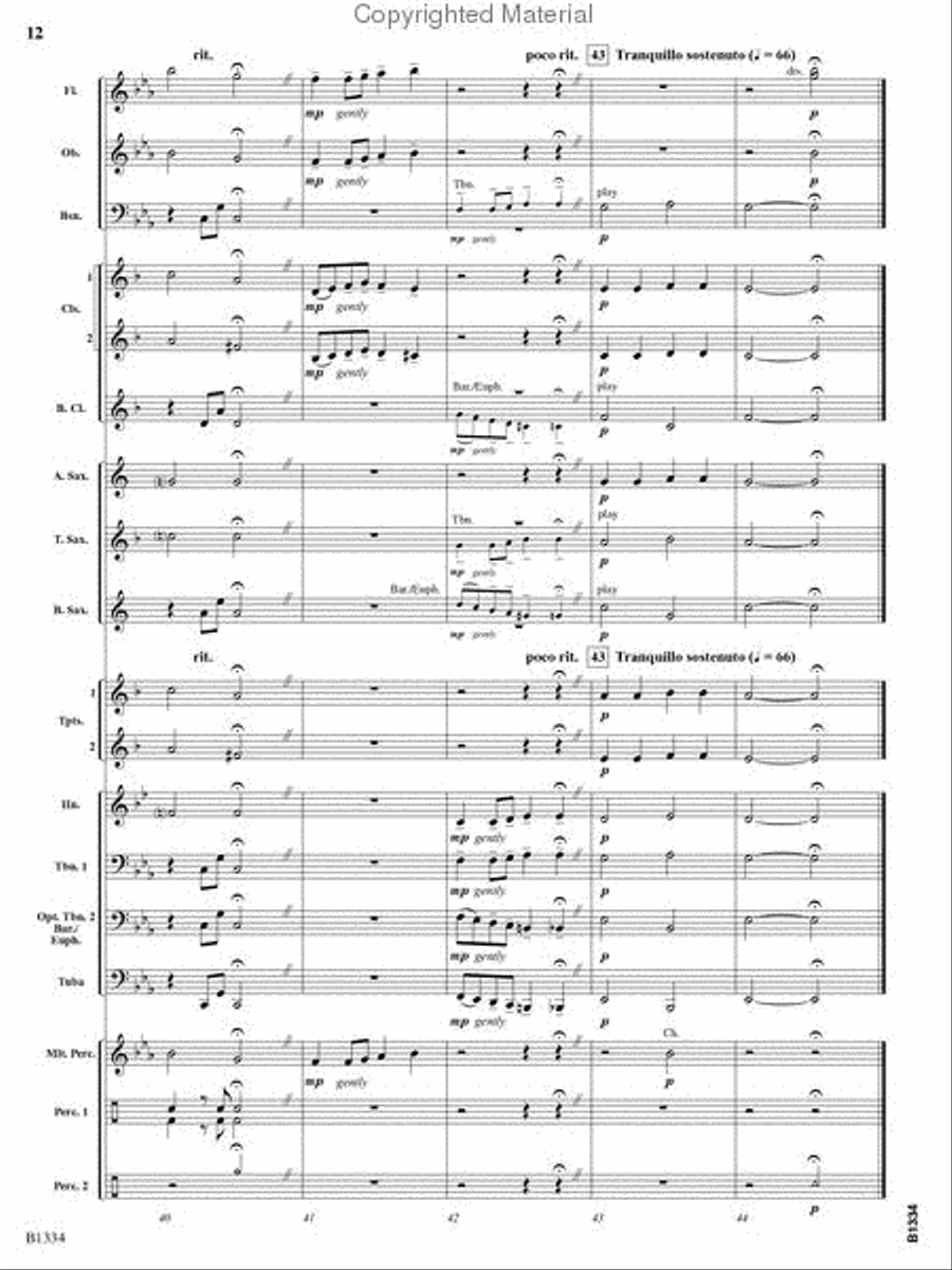 At the River Concert Band scores gallery preview page 11