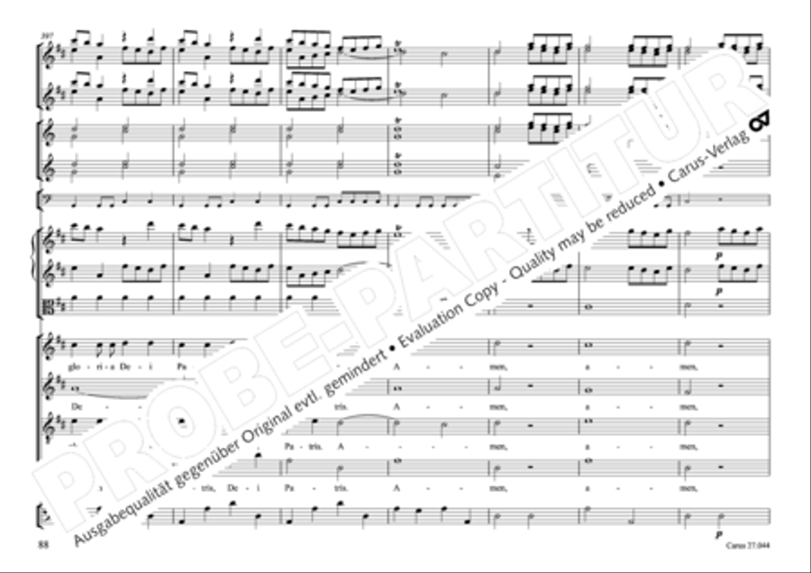 Messa per il Santissimo Natale 4-Part scores gallery preview page 79