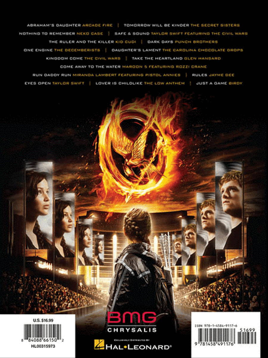 The Hunger Games Piano, Vocal, Guitar scores gallery preview page 2