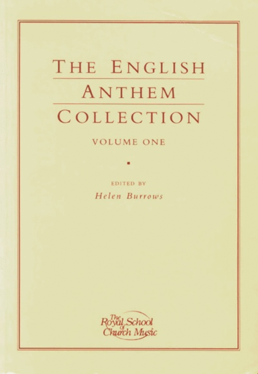 The English Anthem Collection, Volume One