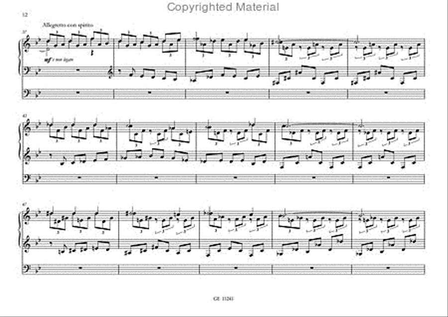 Triptyche Triptyche Organ Solo scores gallery preview page 6