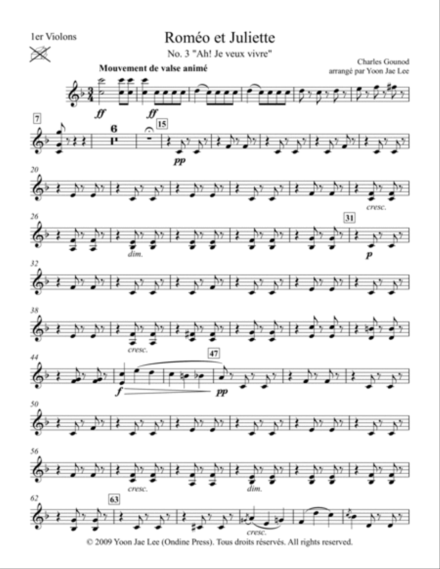 Gounod (arr. Lee): Roméo et Juliette 