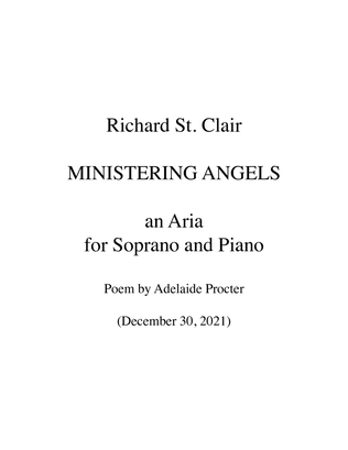 Book cover for MINISTERING ANGELS: An Aria for Soprano and Piano