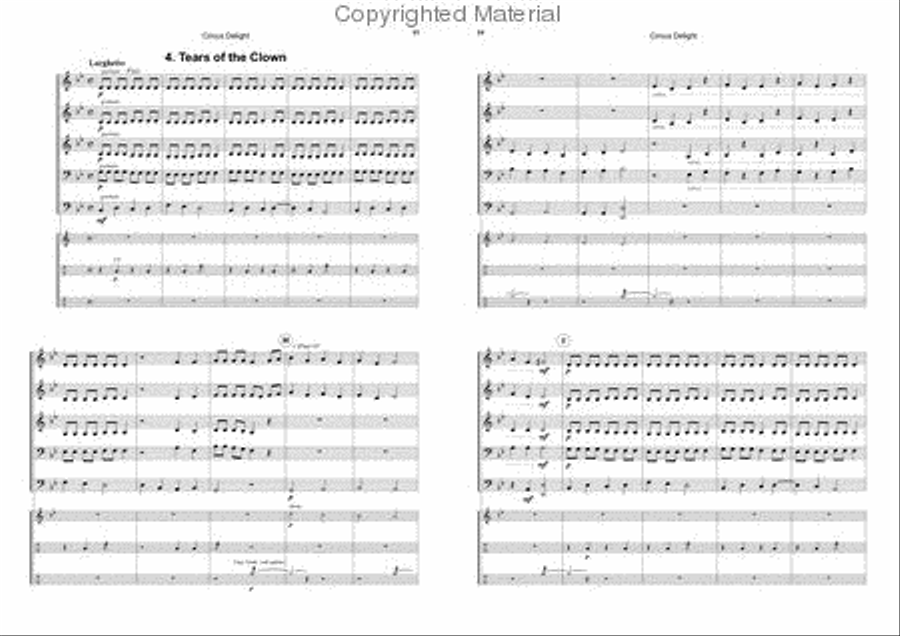 Circus Delight Brass Band scores gallery preview page 8