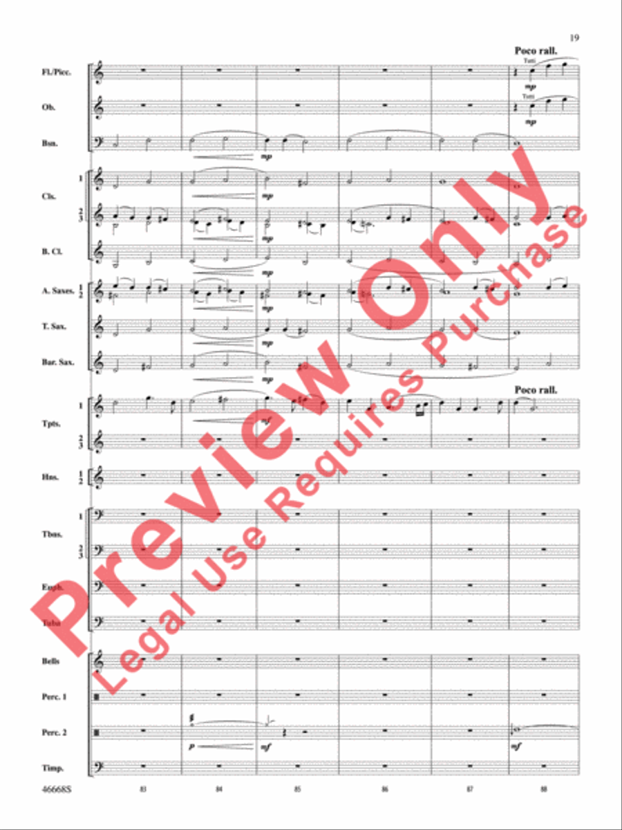 Skydance Concert Band scores gallery preview page 20