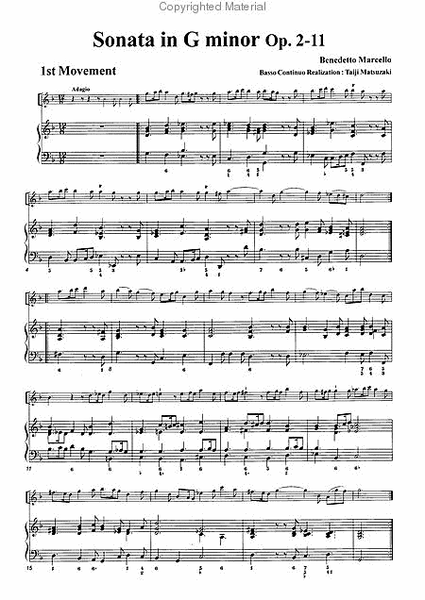 Sonata G minor, Op. 2-11 image number null