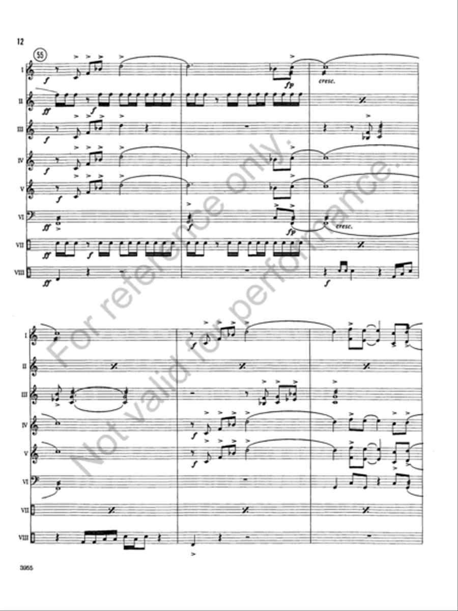 Windstone Suite Percussion Ensemble scores gallery preview page 11