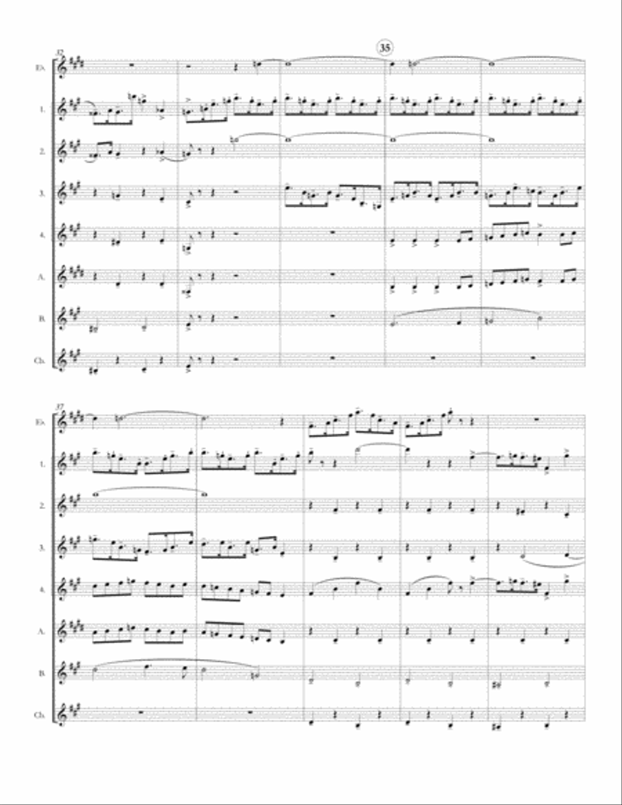 Dance Of The Knights Dance Of The Knights Woodwind Ensemble scores gallery preview page 5