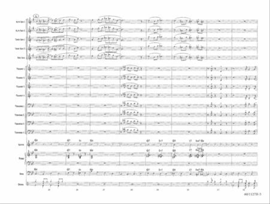 The Wicked Boogie Woogie - Score Jazz Ensemble scores gallery preview page 5