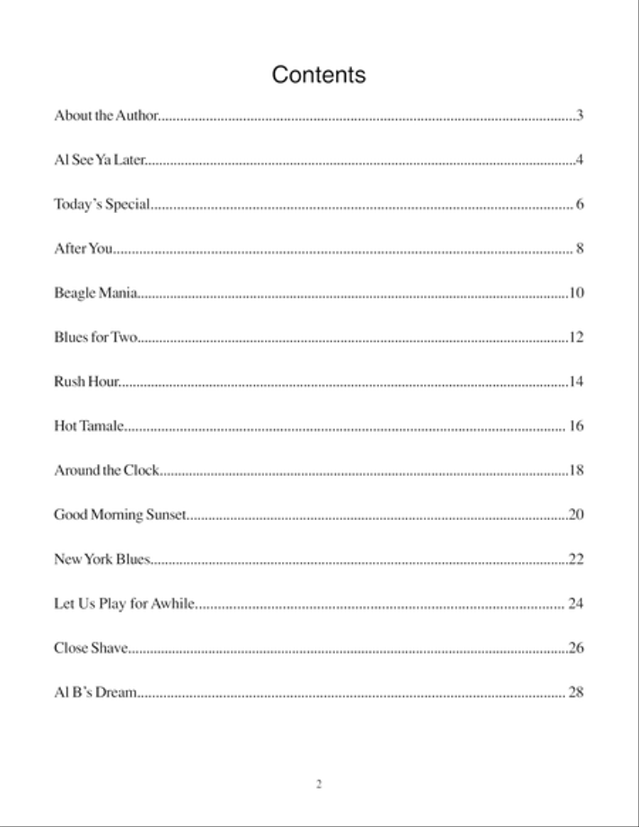 Jazz Duet - Saxophone Edition Woodwind Duet scores gallery preview page 3
