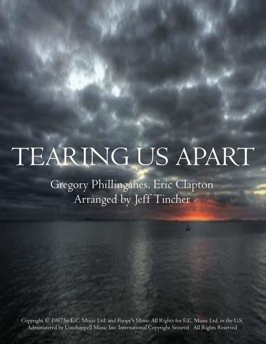 Tearing Us Apart Voice scores gallery preview page 1