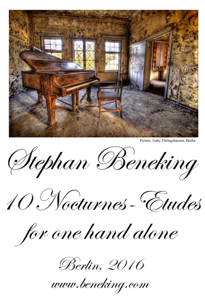 10 Nocturnes-Etudes for one hand alone