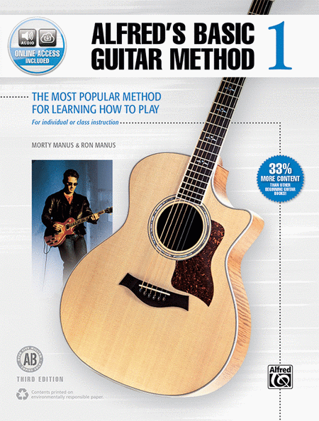 Alfred's Basic Guitar Method, Book 1 image number null