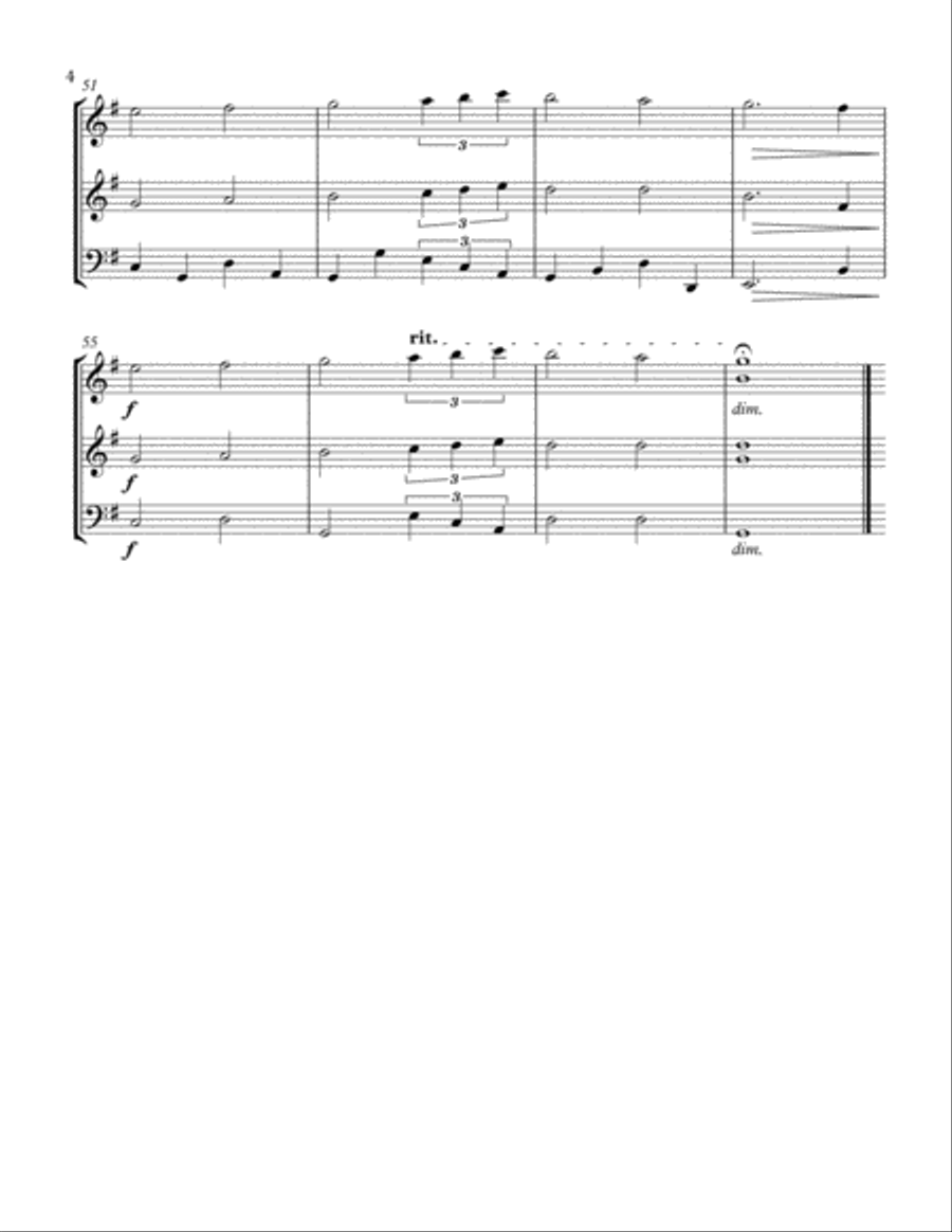 Can't Help Falling In Love String Trio scores gallery preview page 4