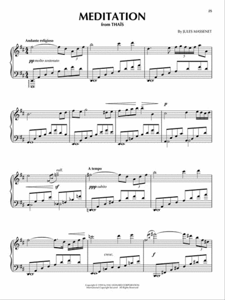 Great Classical Themes Great Classical Themes Piano Solo scores gallery preview page 4