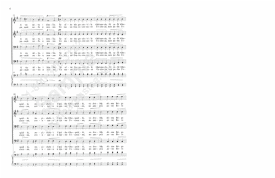 Behold, Now Bless the Lord TTBB scores gallery preview page 5
