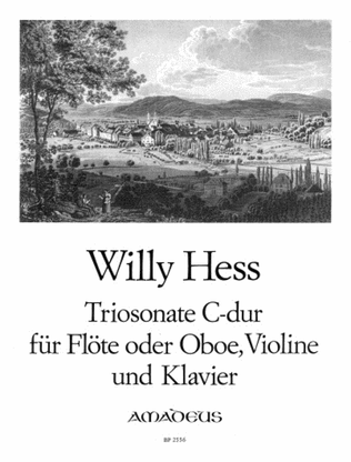 Book cover for Trio Sonata C major op. 137