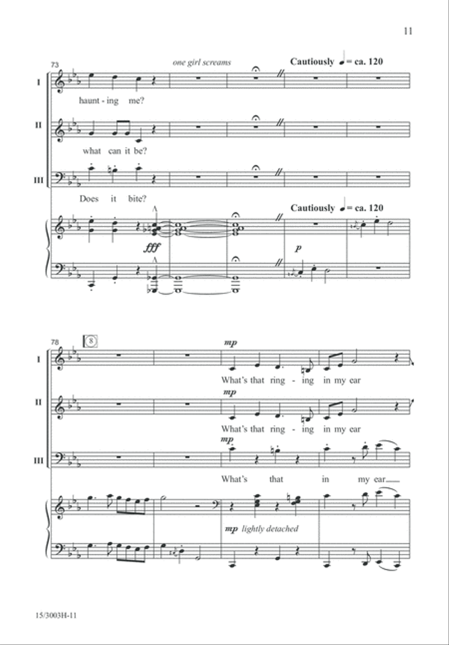 Something in the Dark Something in the Dark 3-Part scores gallery preview page 11