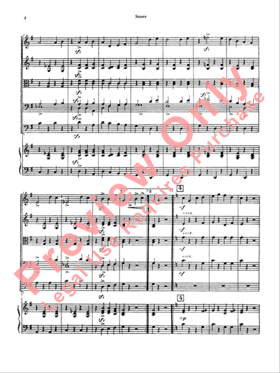 Plink, Plank, Plunk! String Orchestra scores gallery preview page 7