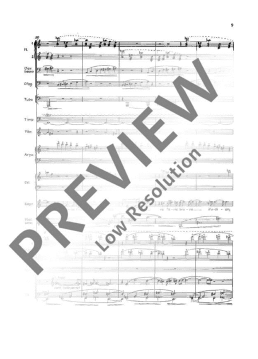 Ariosi Ariosi Orchestra scores gallery preview page 18
