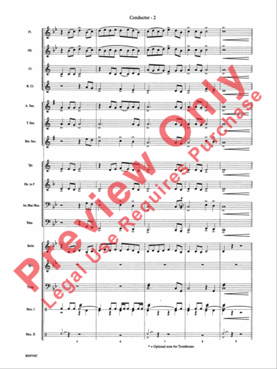 Mystic Legacy Concert Band scores gallery preview page 5