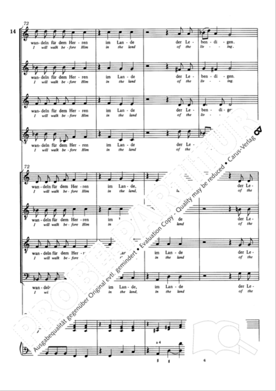 O my spirit, be at rest Choir scores gallery preview page 15