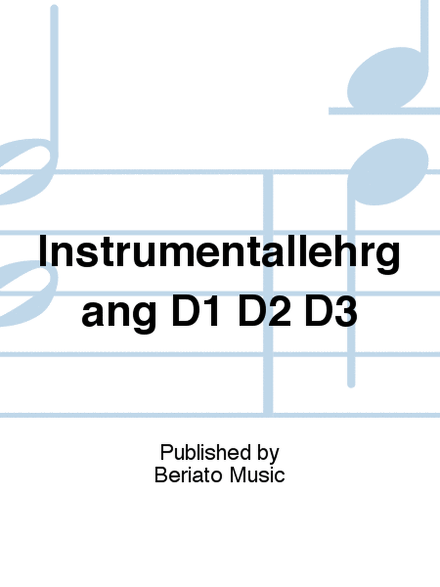 Instrumentallehrgang D1 D2 D3