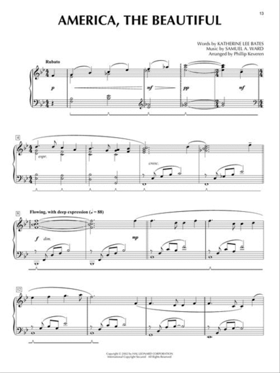 The Essential Hymn Anthology Piano Solo scores gallery preview page 9