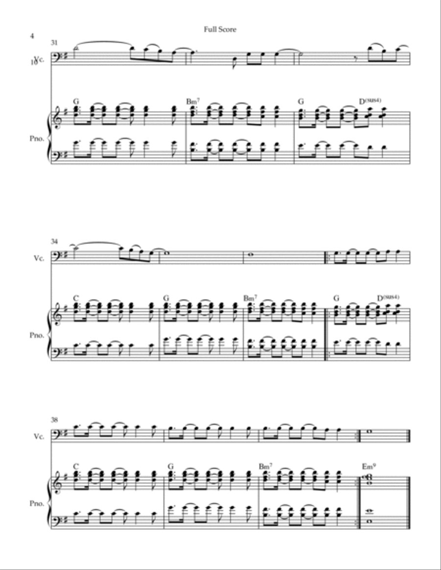 A Sky Full Of Stars Piano scores gallery preview page 4