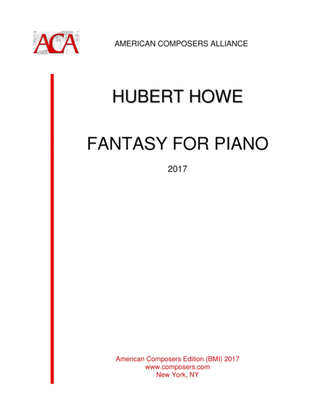 Book cover for [Howe] Fantasy for Piano