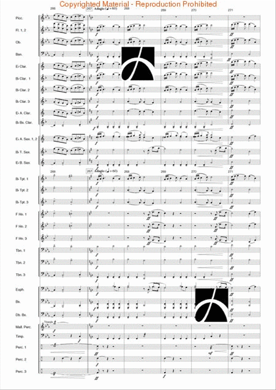 Virginia Concert Band scores gallery preview page 42