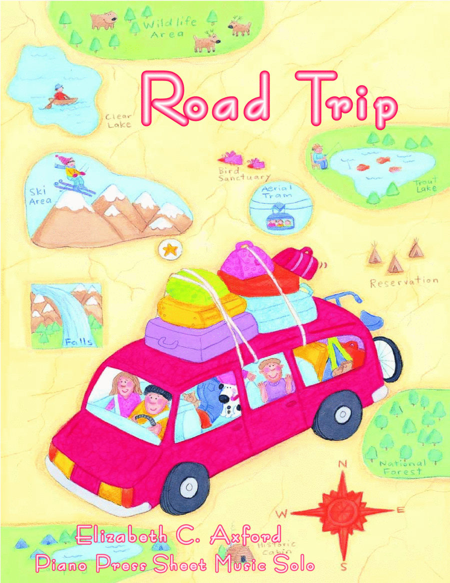 Road Trip Piano Method scores gallery preview page 1