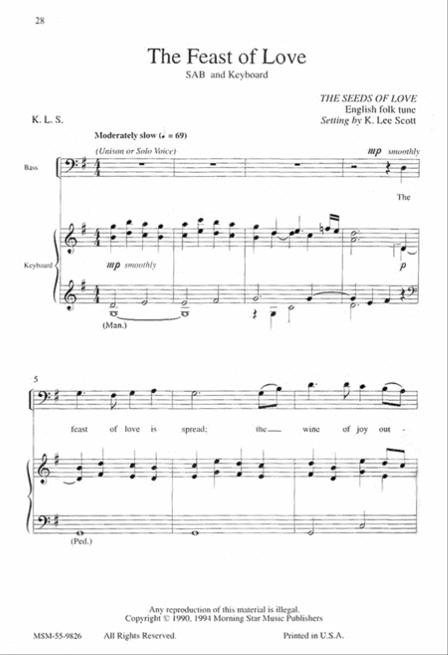 Coram Deo, Set II 3-Part scores gallery preview page 11
