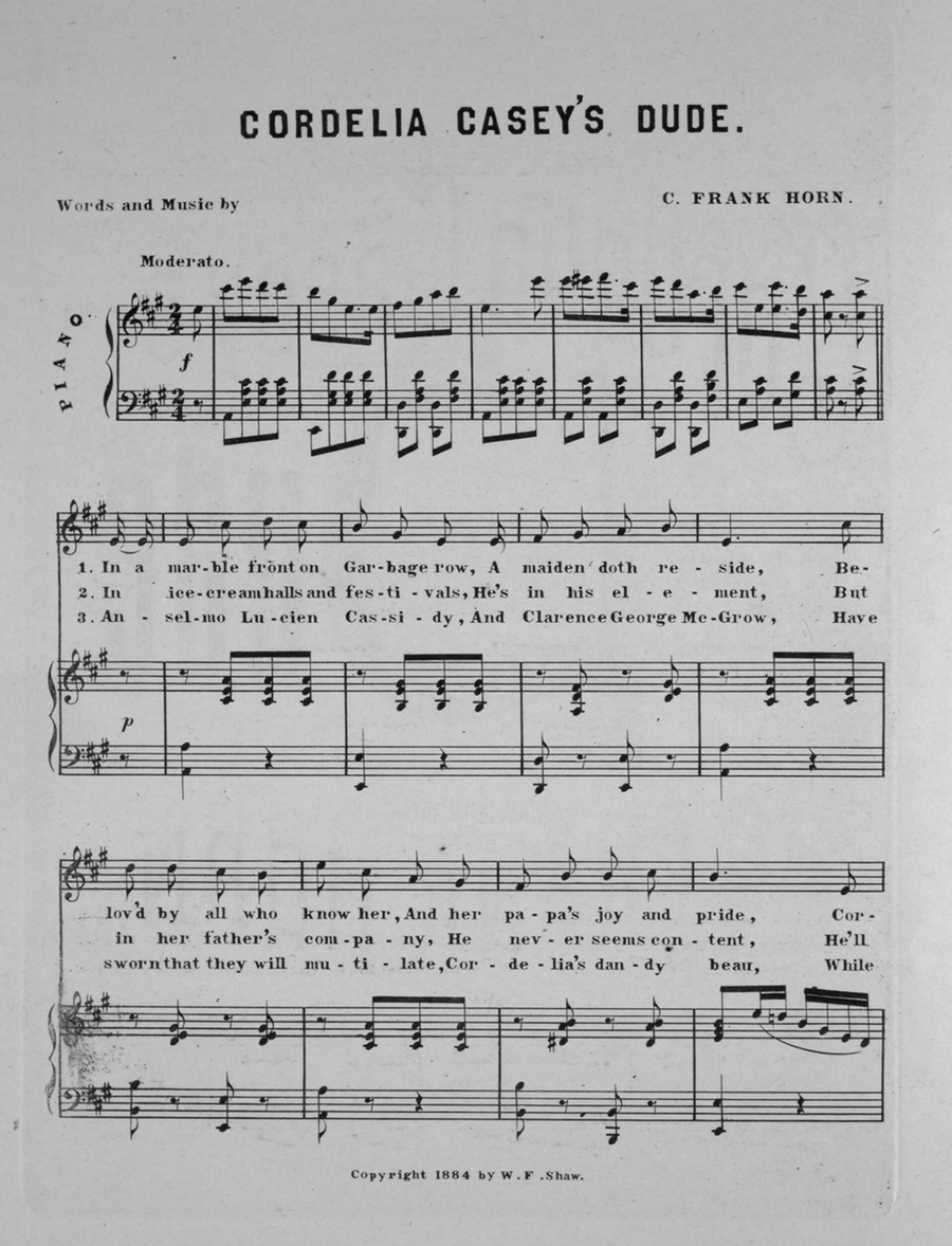 Cordelia Casey's Dude Voice - Digital Sheet Music page 2