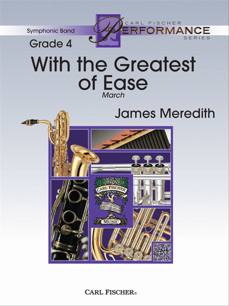 With the Greatest of Ease Concert Band scores gallery preview page 1