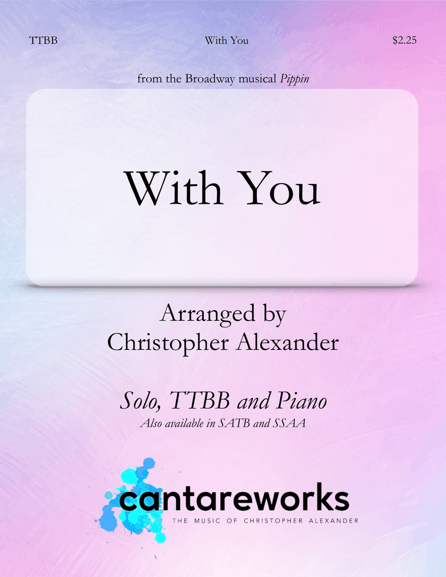 With You With You TTBB scores gallery preview page 1